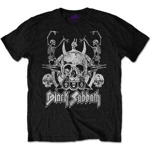 Black Sabbath Unisex Adult Dancing T-Shirt / Black